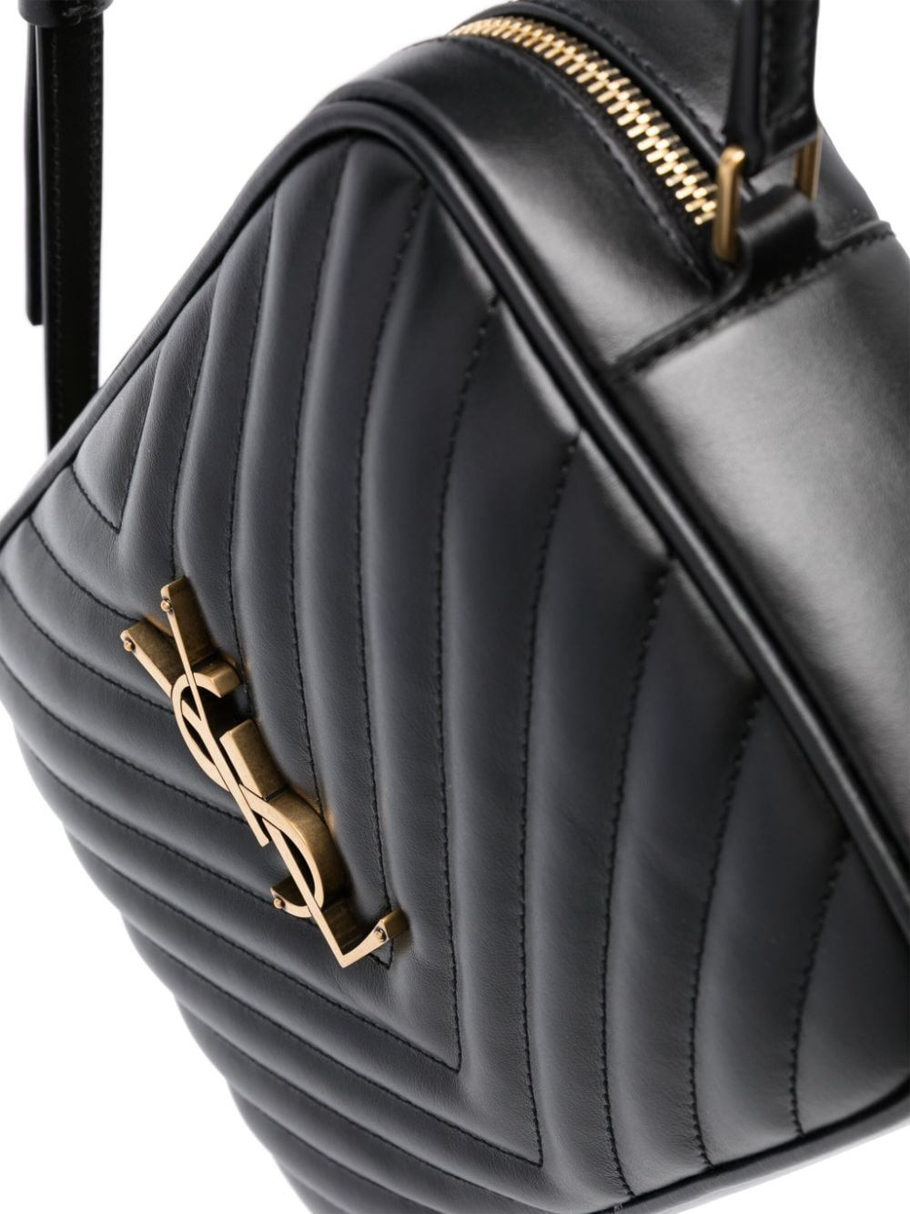 Saint Laurent Paris Women Quilted Leather Lou Camera Bag - 3