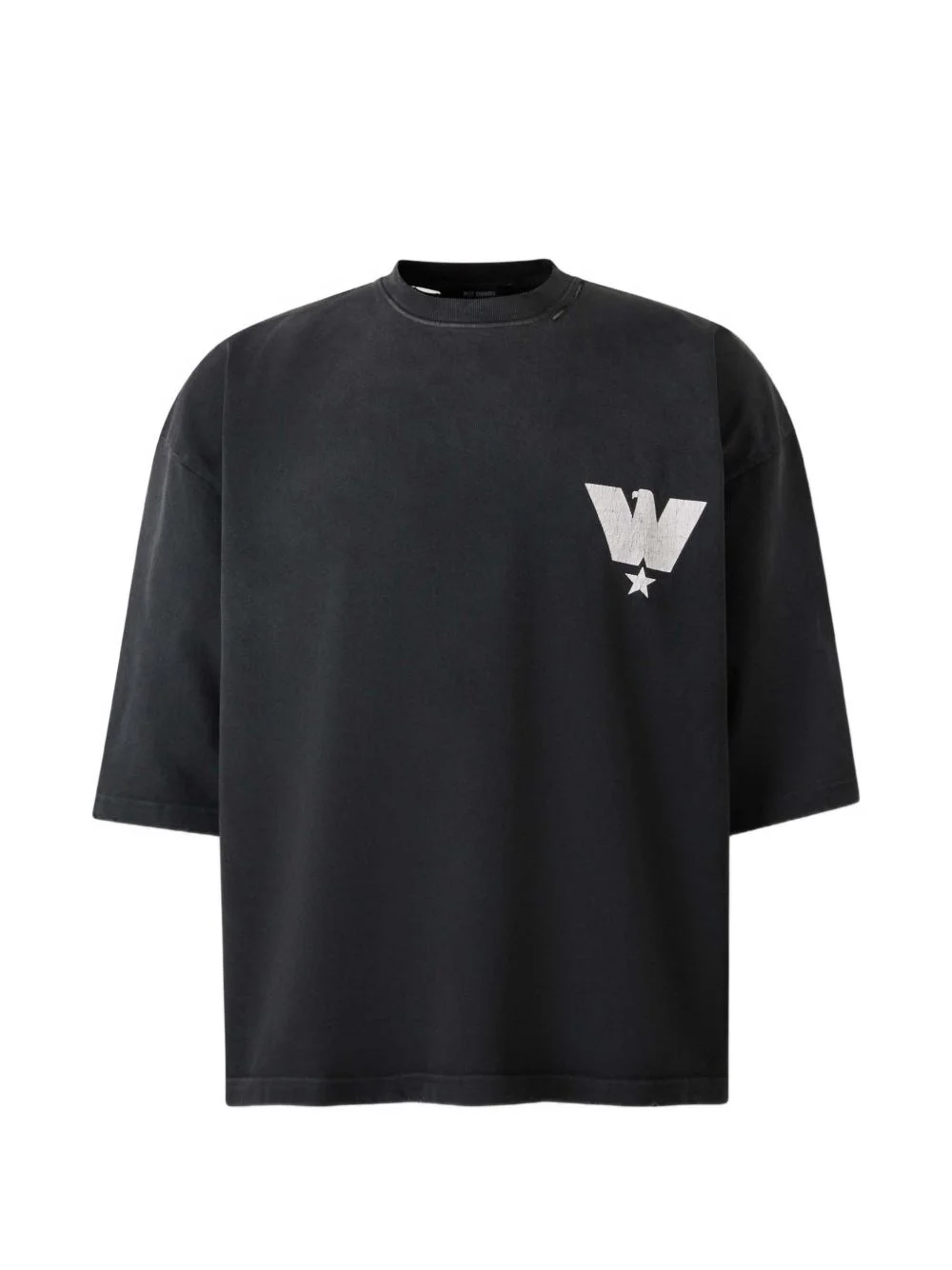 logo-print T-shirt - 1