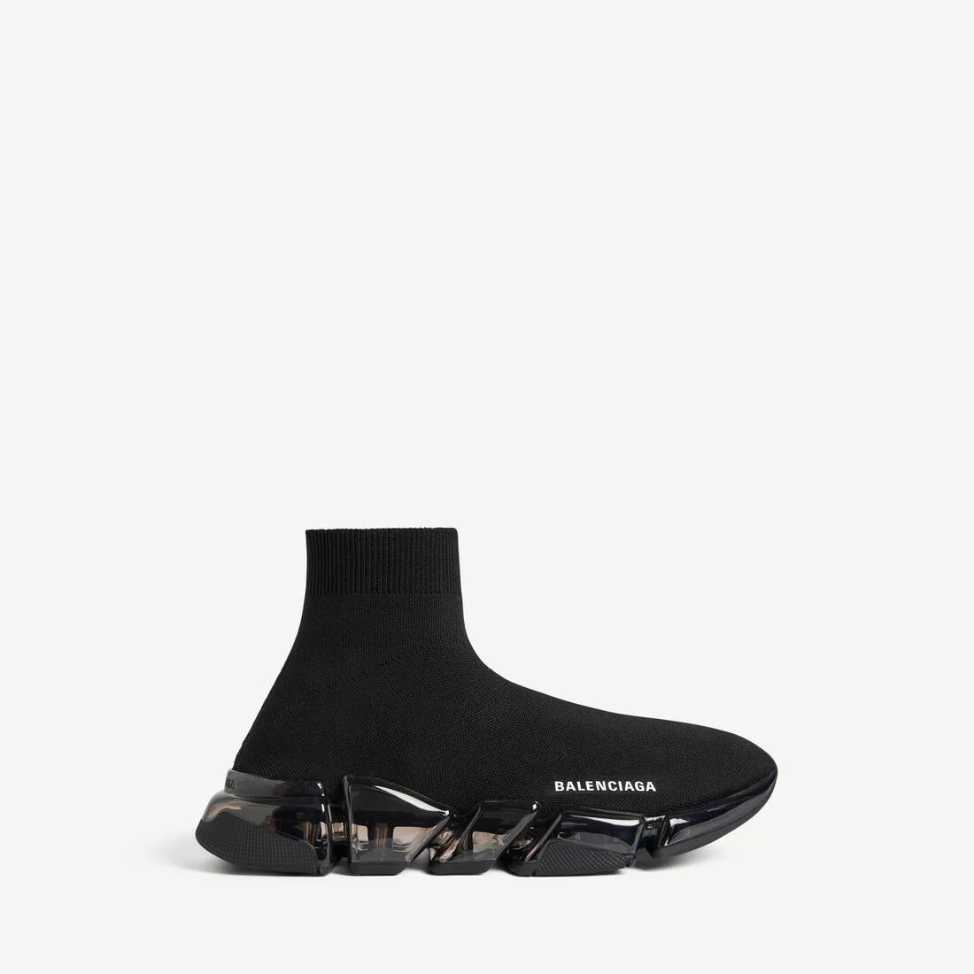 Women's Speed 2.0 Full Clear Sole은 검은 색의 니트 운동을 재활용했습니다 - 1