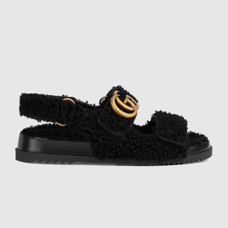Gucci Double G Merino wool Sandals - 1
