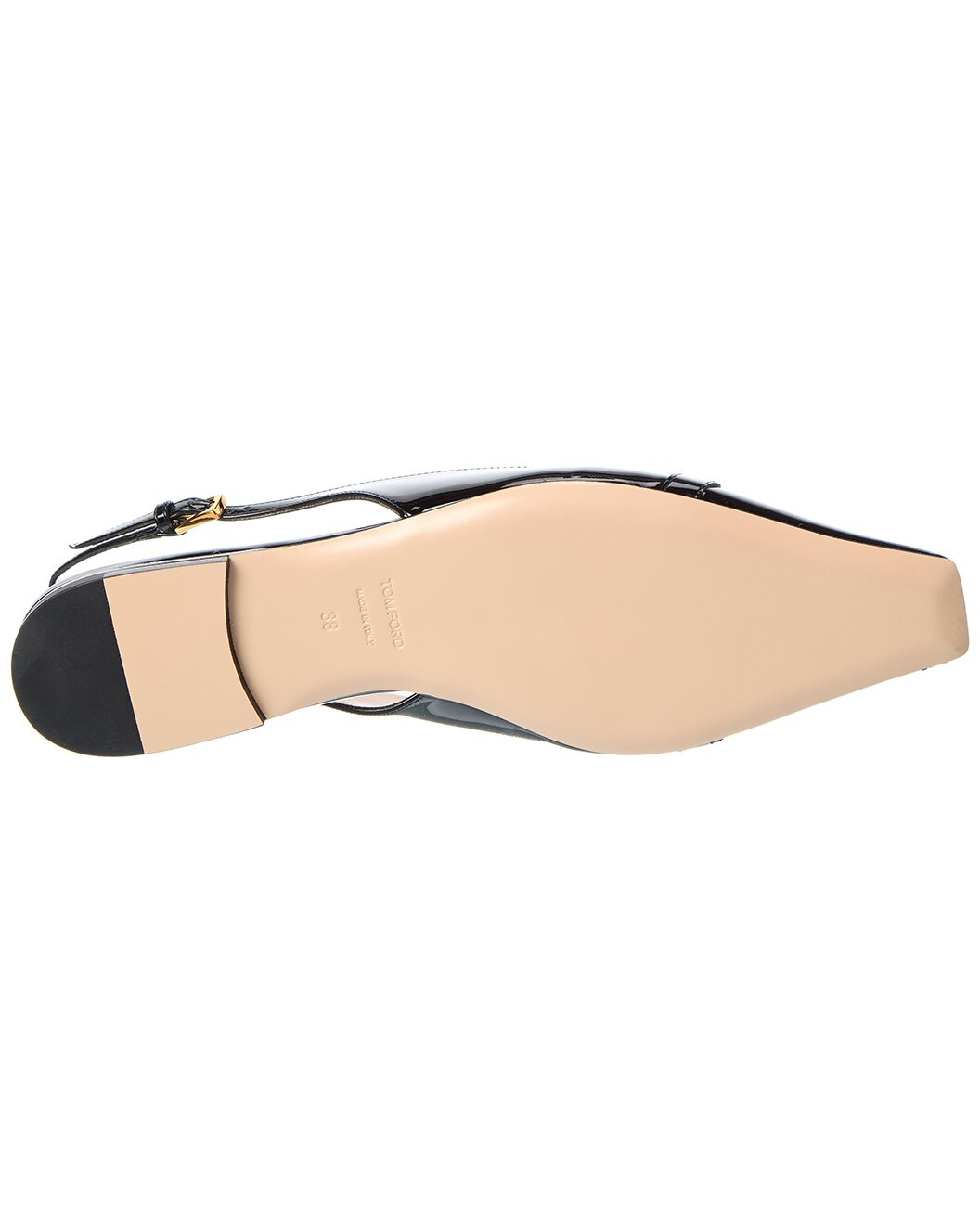 Tom Ford Whitny Patent Slingback Ballerina Flat - 4