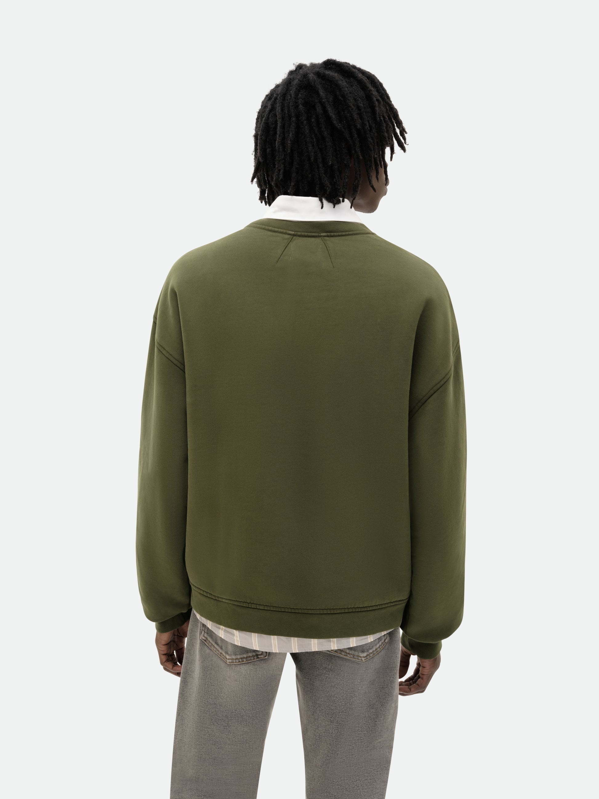 RHUDE OXFORD CREWNECK - 3