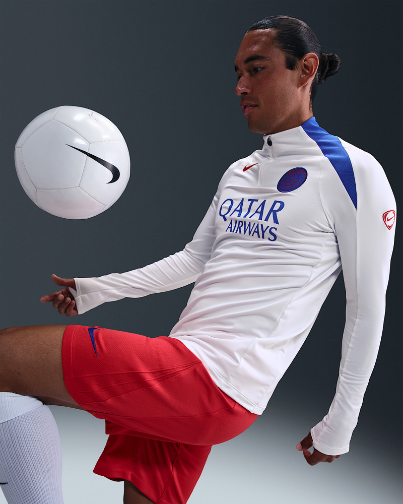 Paris Saint-Germain Strike Third Men's Nike Dri-FIT Total 90 Soccer Knit Drill Top 3