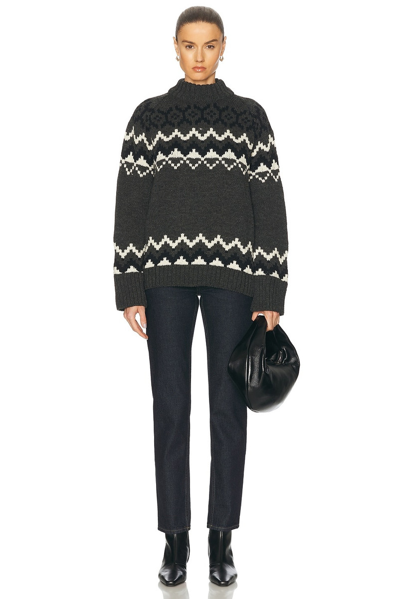 &DAUGHTER Bansha Fairisle Crewneck Sweater outlook