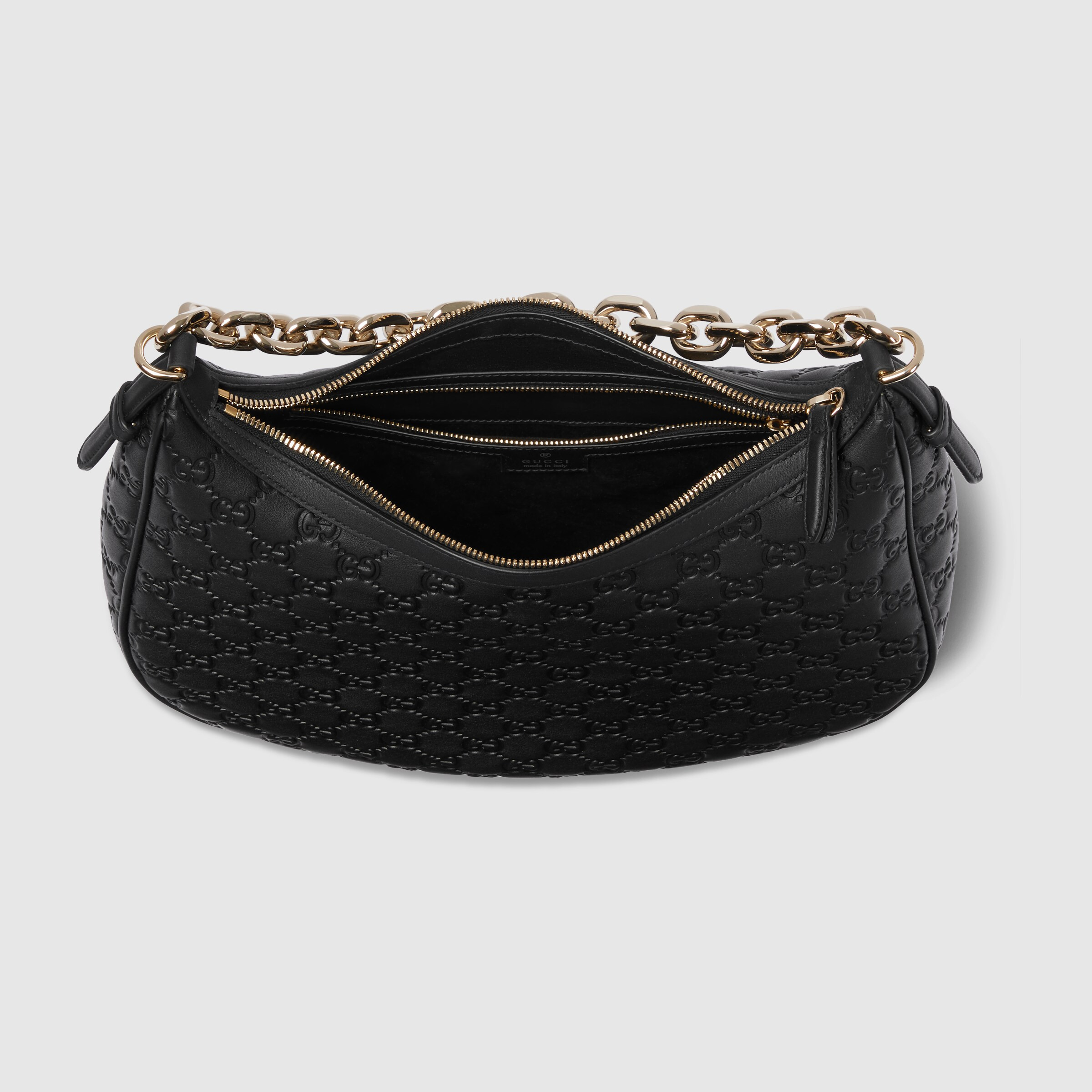 GG Emblem large shoulder bag - 9