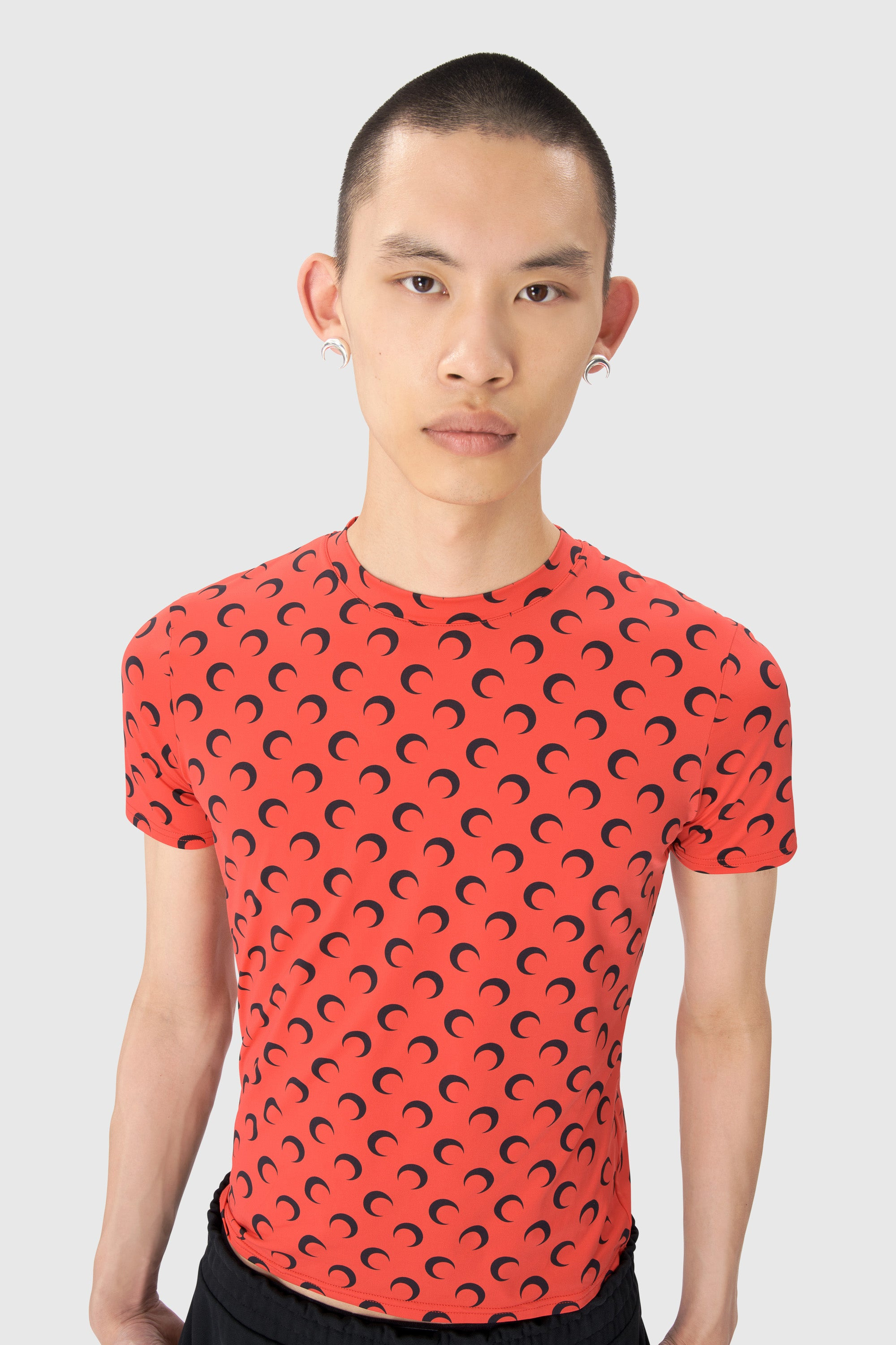 Recycled Moon Jersey Second Skin Short Sleeves Top - 5