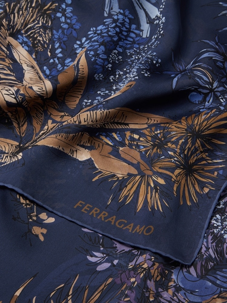 JUNGLE PRINT SCARF - 2
