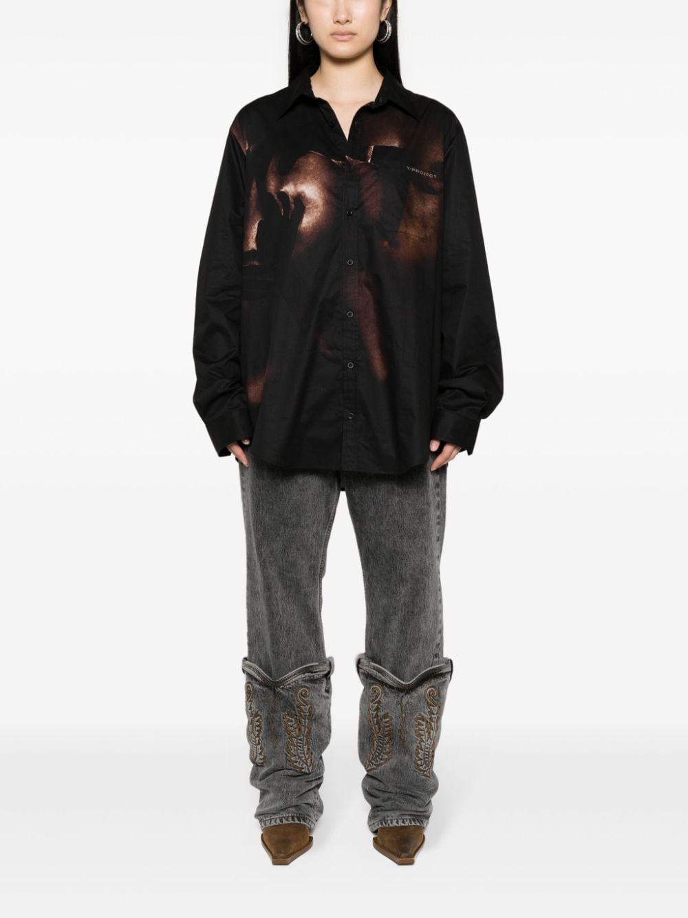 Body Collage cotton shirt - 3
