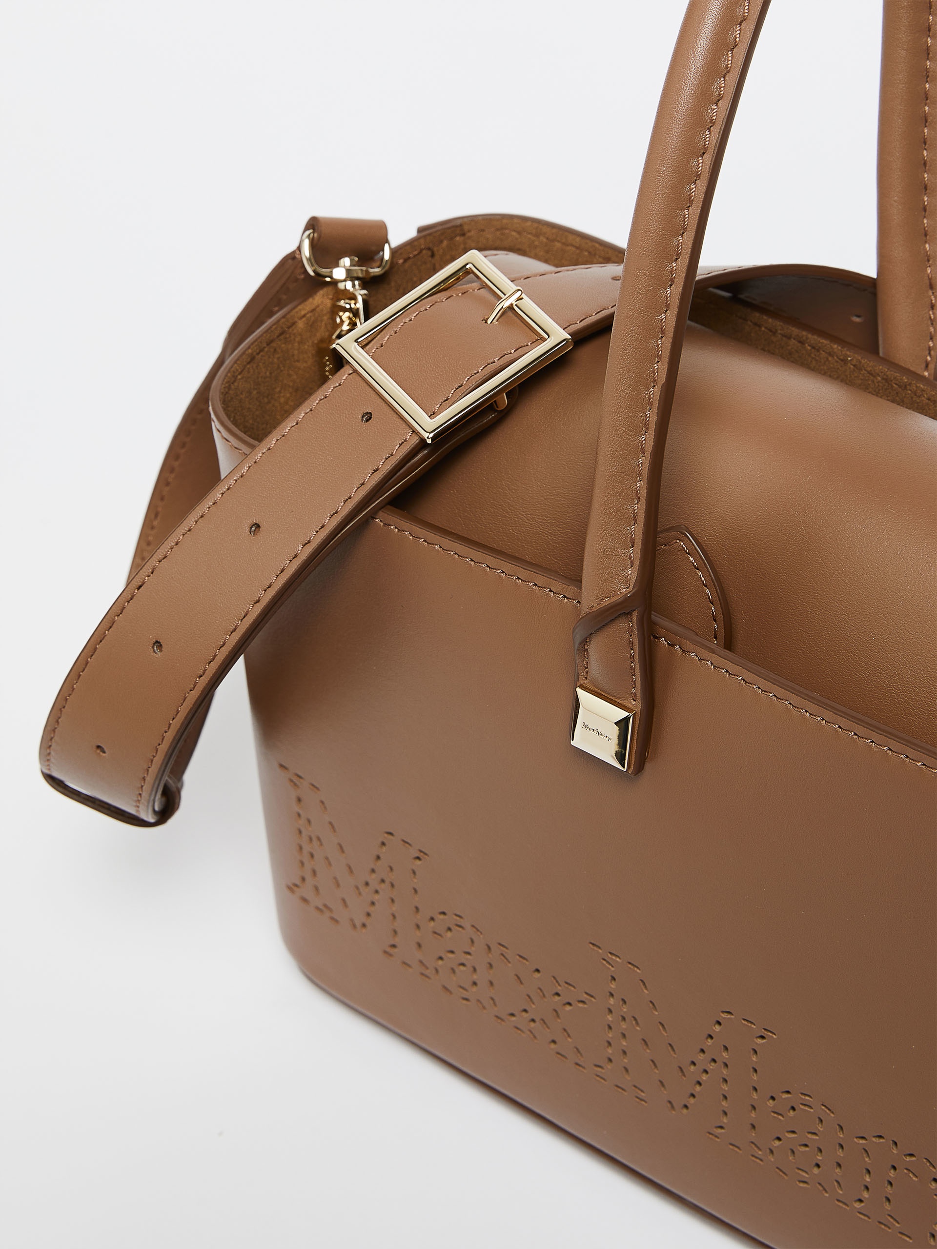 CESTOS Leather shopping tote - 5