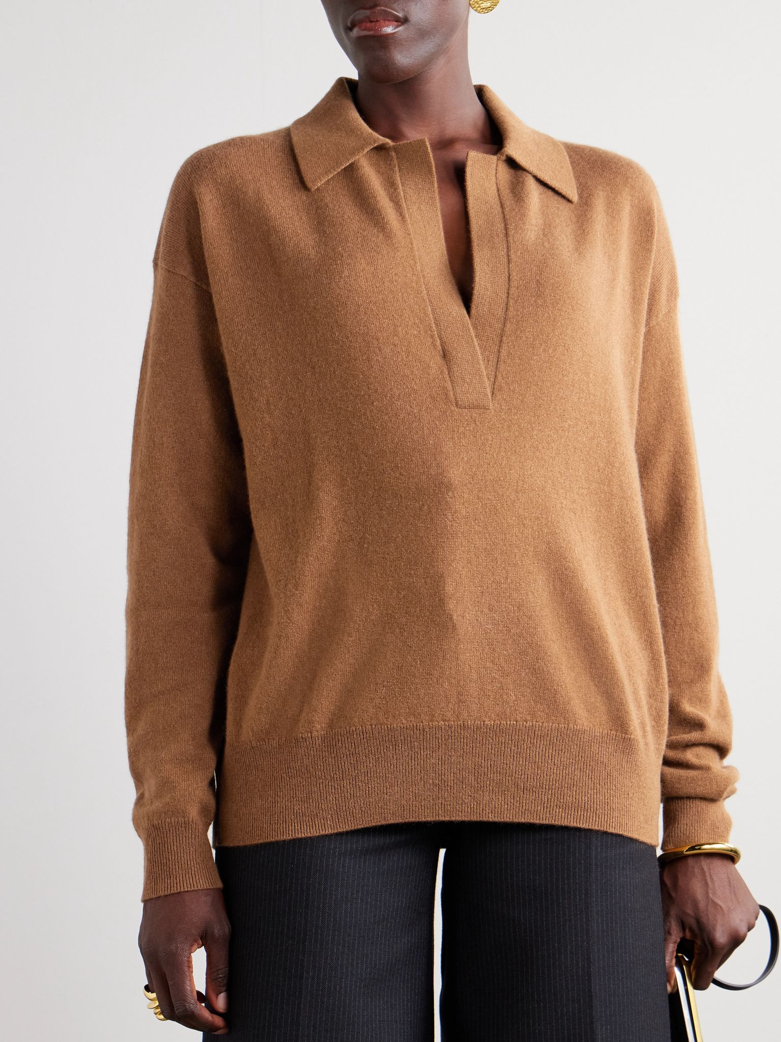 Zaq cashmere sweater Brown - 3