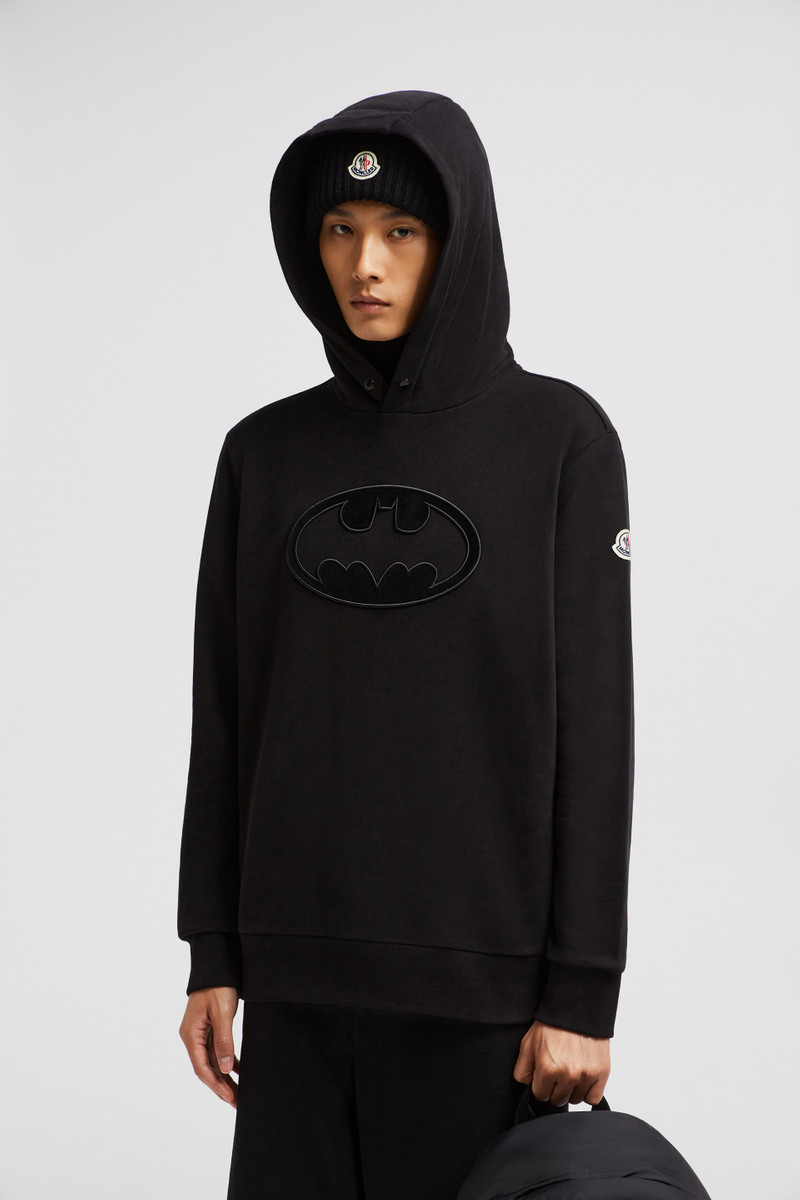 Moncler Batman Logo Hoodie outlook
