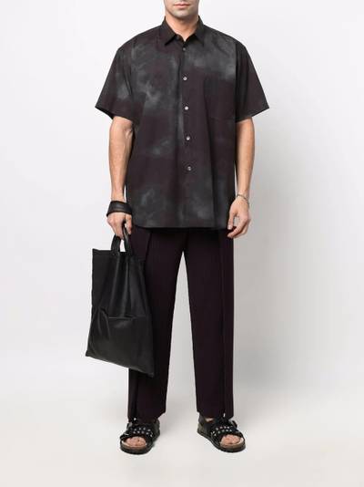 Comme des Garçons SHIRT tie-dye short-sleeve shirt outlook