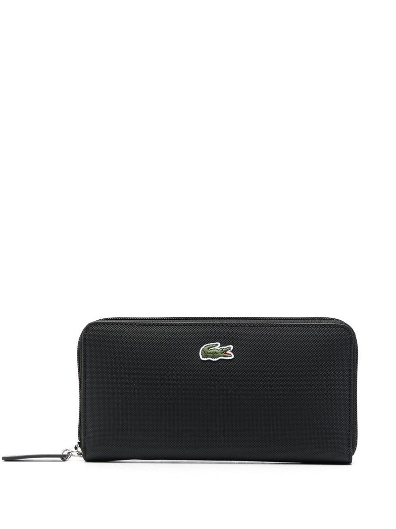 crocodile appliqué logo wallet 1
