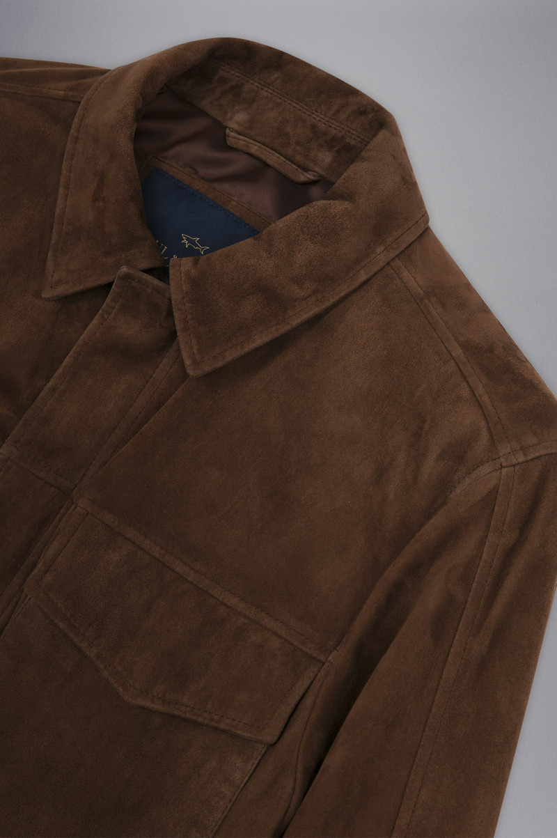 AQUALEATHER SUEDE SHACKET 5