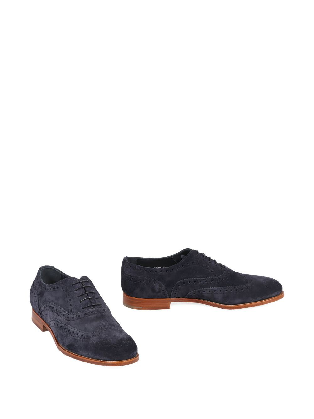suede lace-up shoes - 4