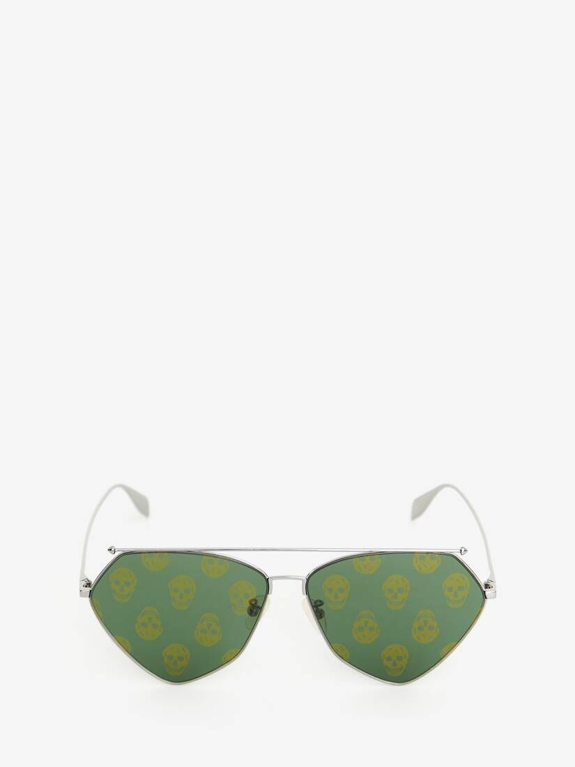Top Piercing Sunglasses in Ruthenium - 1