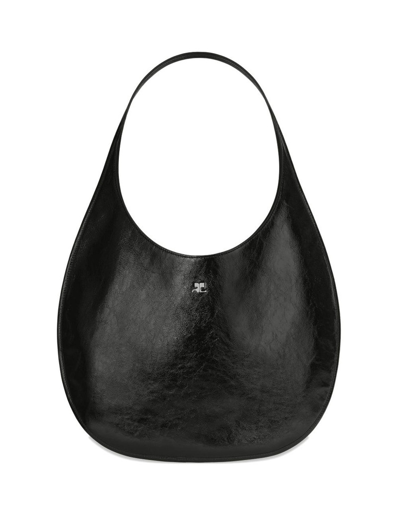 Holy Naplack logo-detail leather tote bag 1