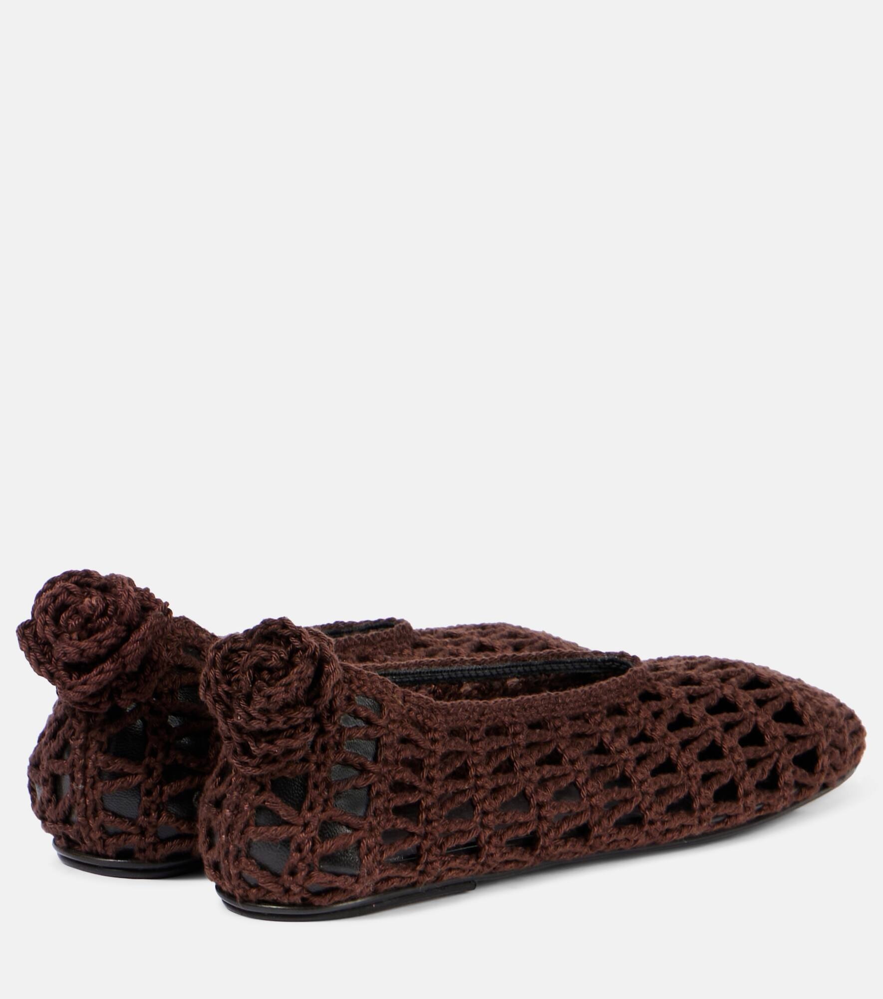 Crochet ballet flats - 2