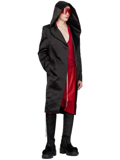 Rick Owens Red Rick's Pods Leather Shorts outlook