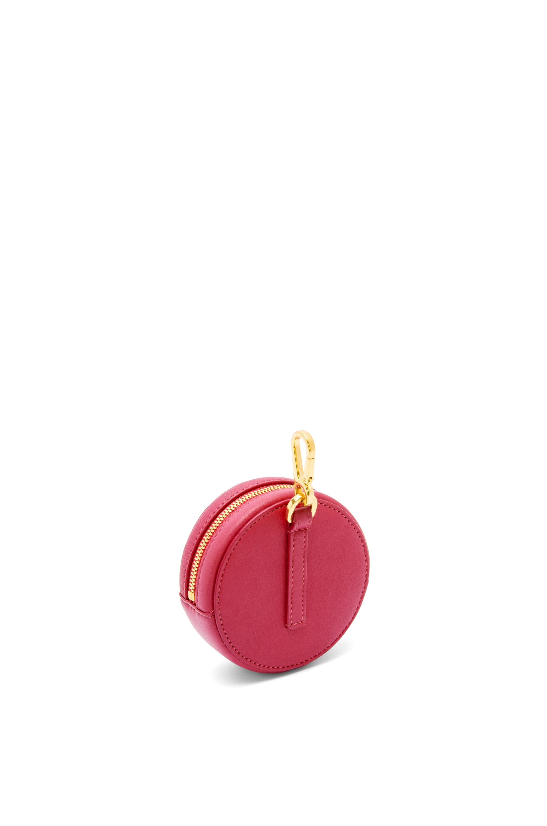 Inflated Anagram cookie  charm in silk calfskin - 2