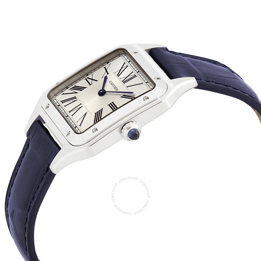 Cartier Santos-Dumont Quartz Silver Dial Men's Watch WSSA0022 - 2