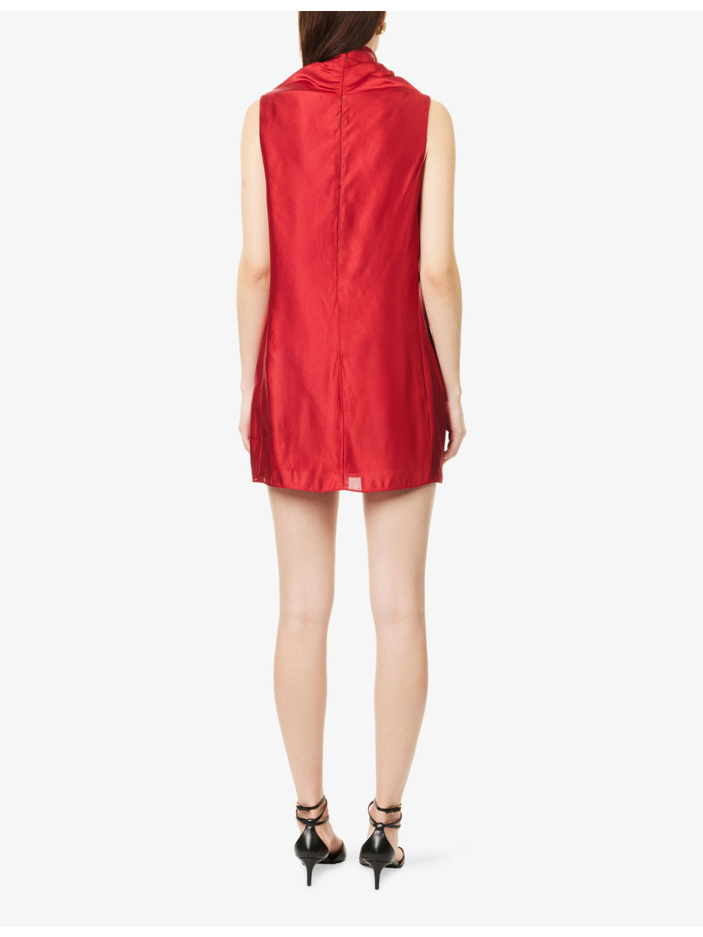 Daria Sleeveless Woven Mini Dress - 4