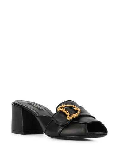 Dolce & Gabbana Barocco 60mm slip-on sandals outlook