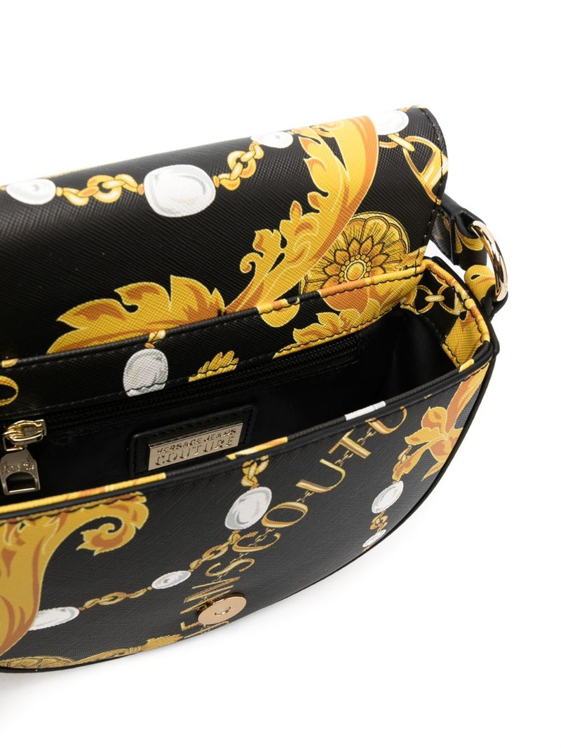 Chain Couture-print shoulder bag 6