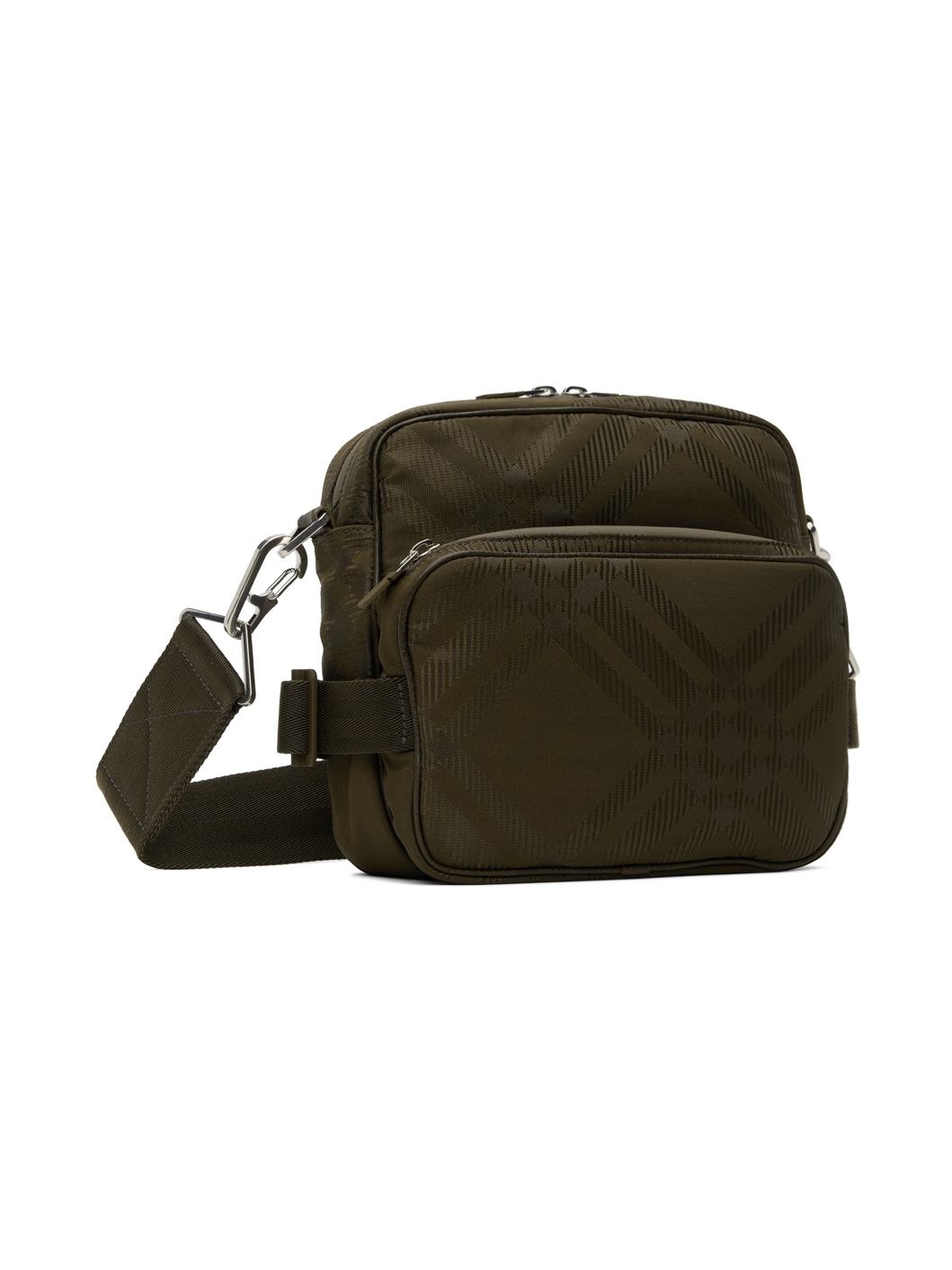 Khaki ML Pocket Crossbody Bag - 2