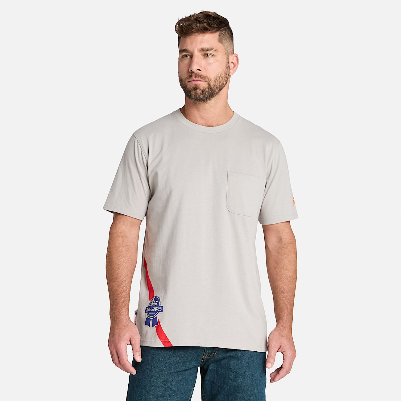 Men's Timberland PRO® and Pabst Blue Ribbon Short Sleeve T-Shirt - 2
