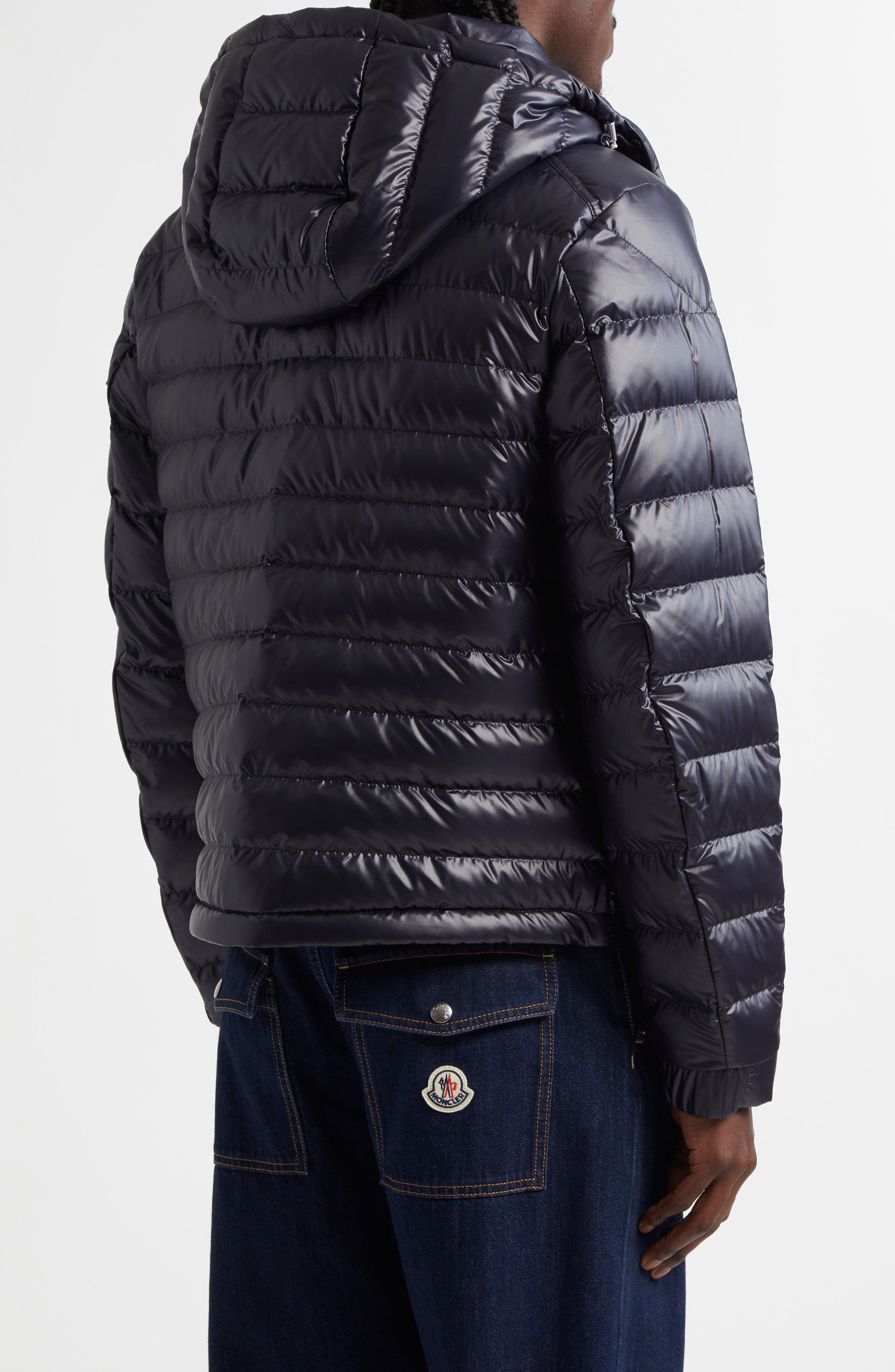 Moncler Lauros Down Jacket in Dark Navy Blue at Nordstrom - 2