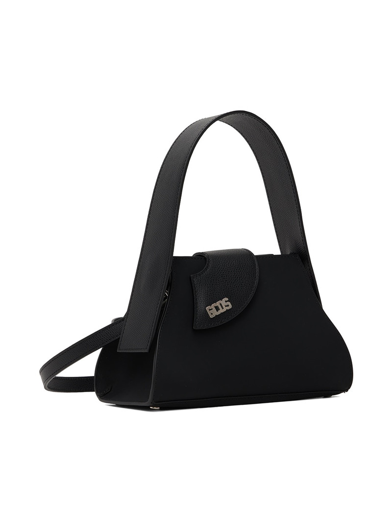 GCDS Black Small Comma Bag outlook
