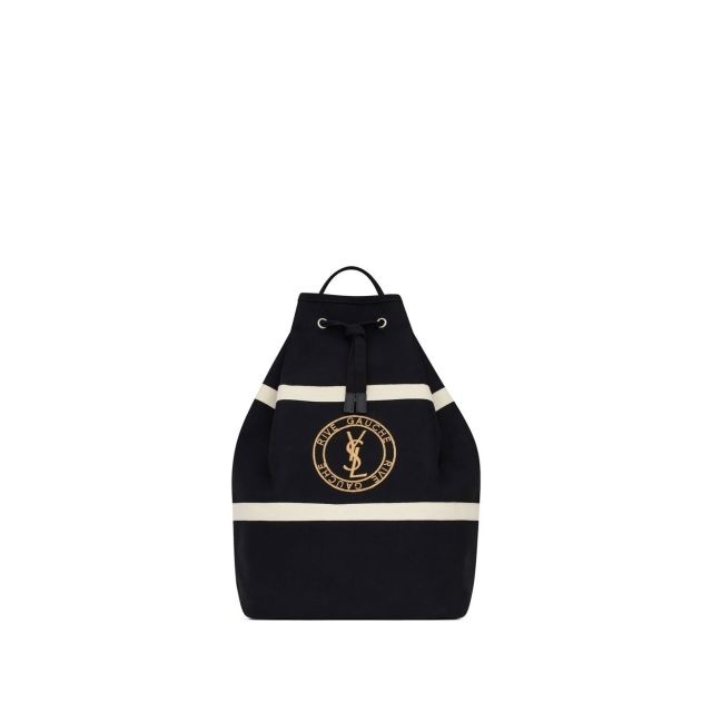 Rive Gauche logo-embroidered sling bag - 1