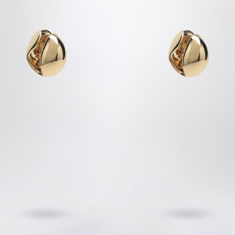 GOLD C LOGO EARRINGS - 2