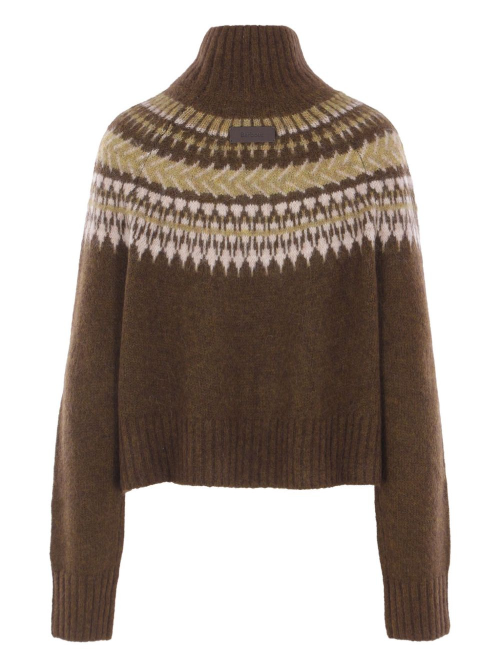 Lorrie fair-Isle roll-neck sweater - 2