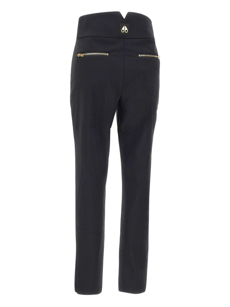 MOOSE KNUCKLES Lyndale Pant Gold zip-detail trousers outlook