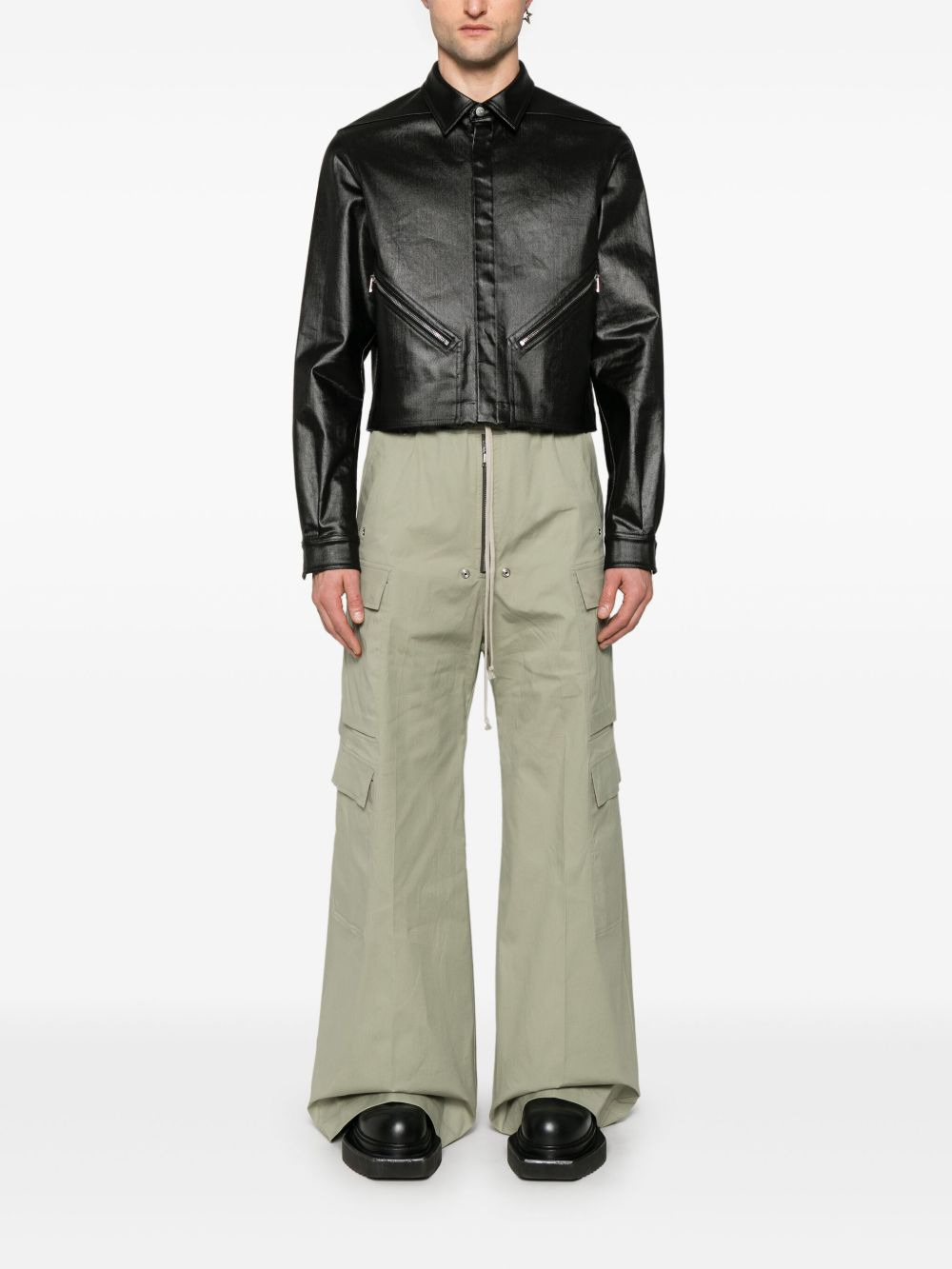 Rick Owens Men Cargobelas Trousers - 4