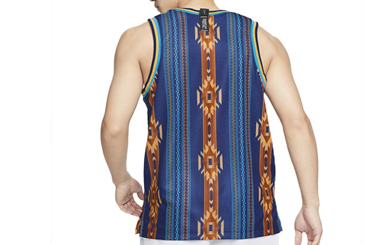 Nike DRI-FIT Basketball Jersey Vest Quick Dry Blue CD0418-492 - 2