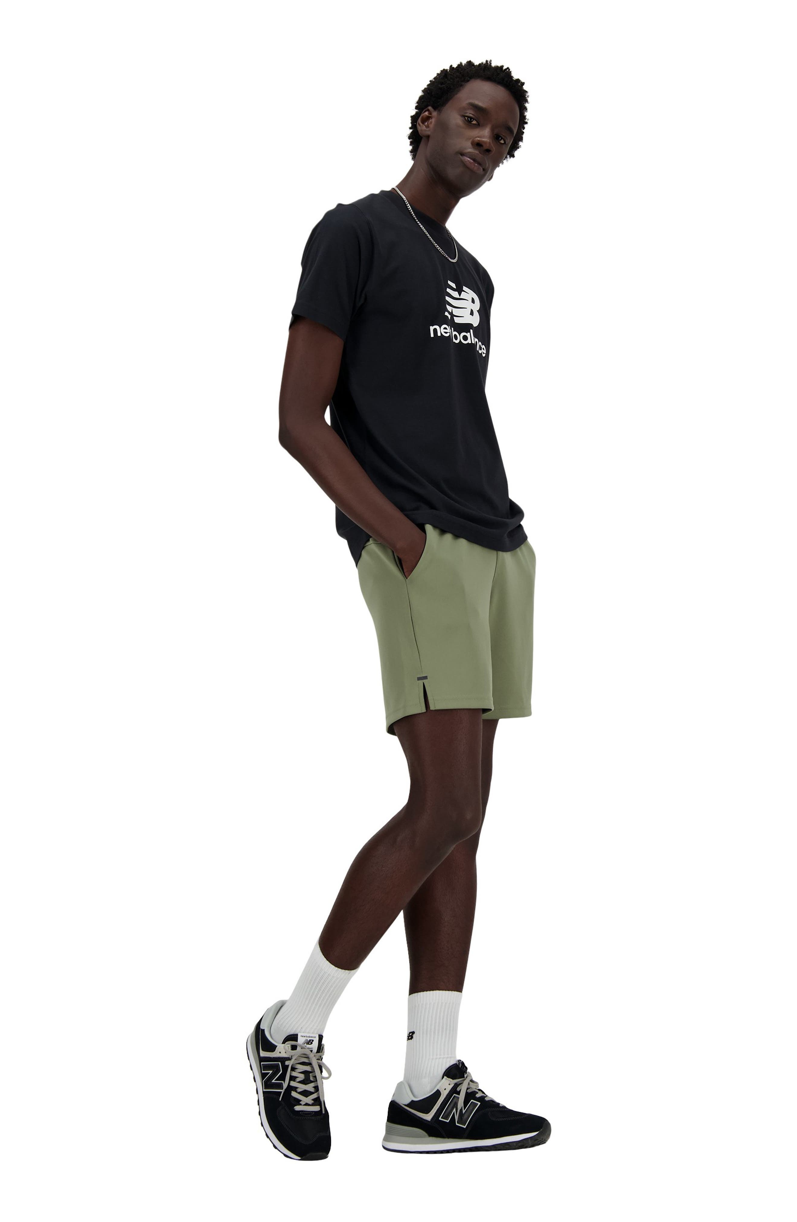 New Balance Sport Essentials Logo Graphic T-Shirt in Black at Nordstrom - 5
