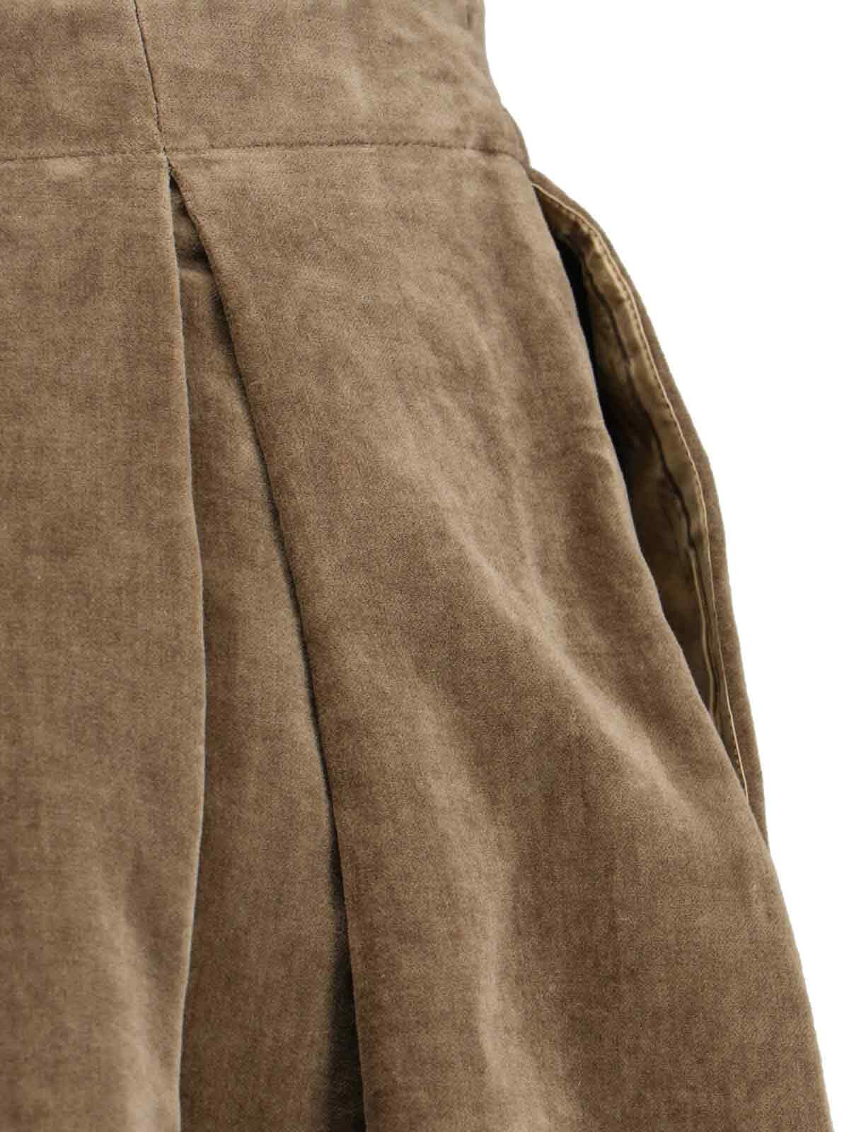 PLEATED MIDI SKIRT - 4