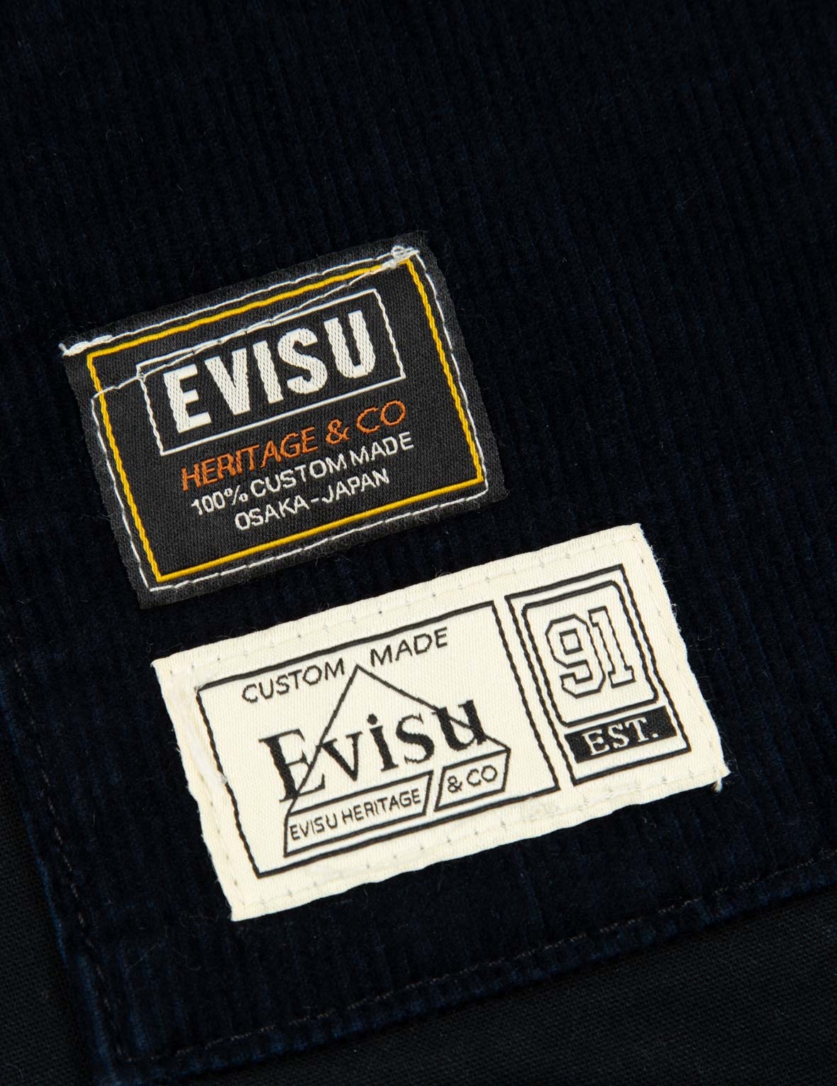 SEAGULL AND LOGO EMBROIDERY CARGO PANTS - 4