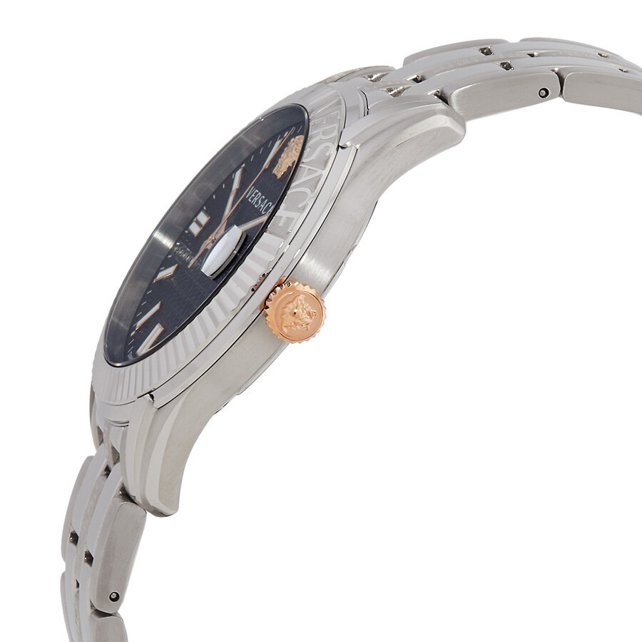 Versace Greca Time Quartz Black Dial Men's Watch VE3K00322 - 2