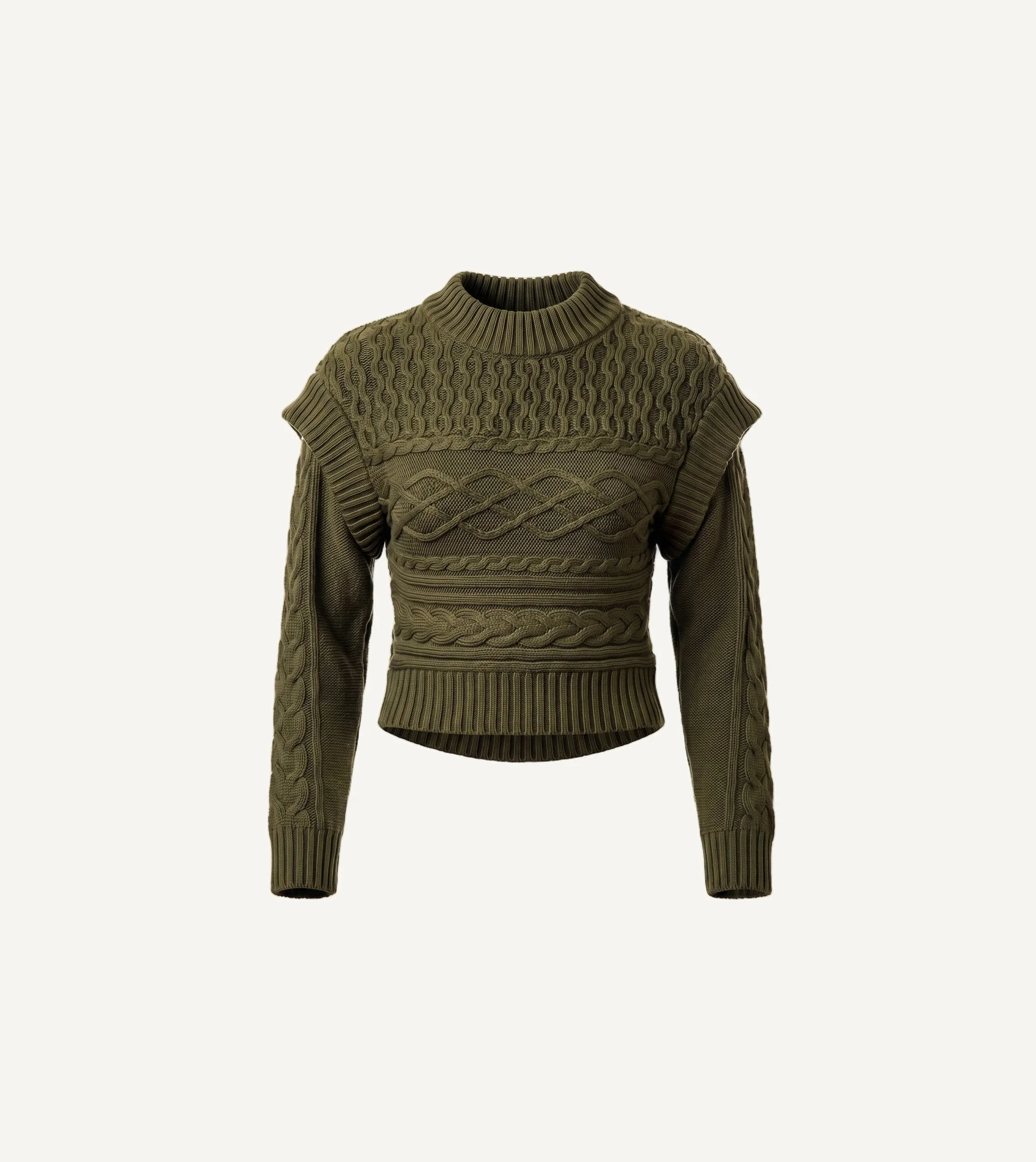 SUSANNAH SWEATER | WINTER MOSS - 1