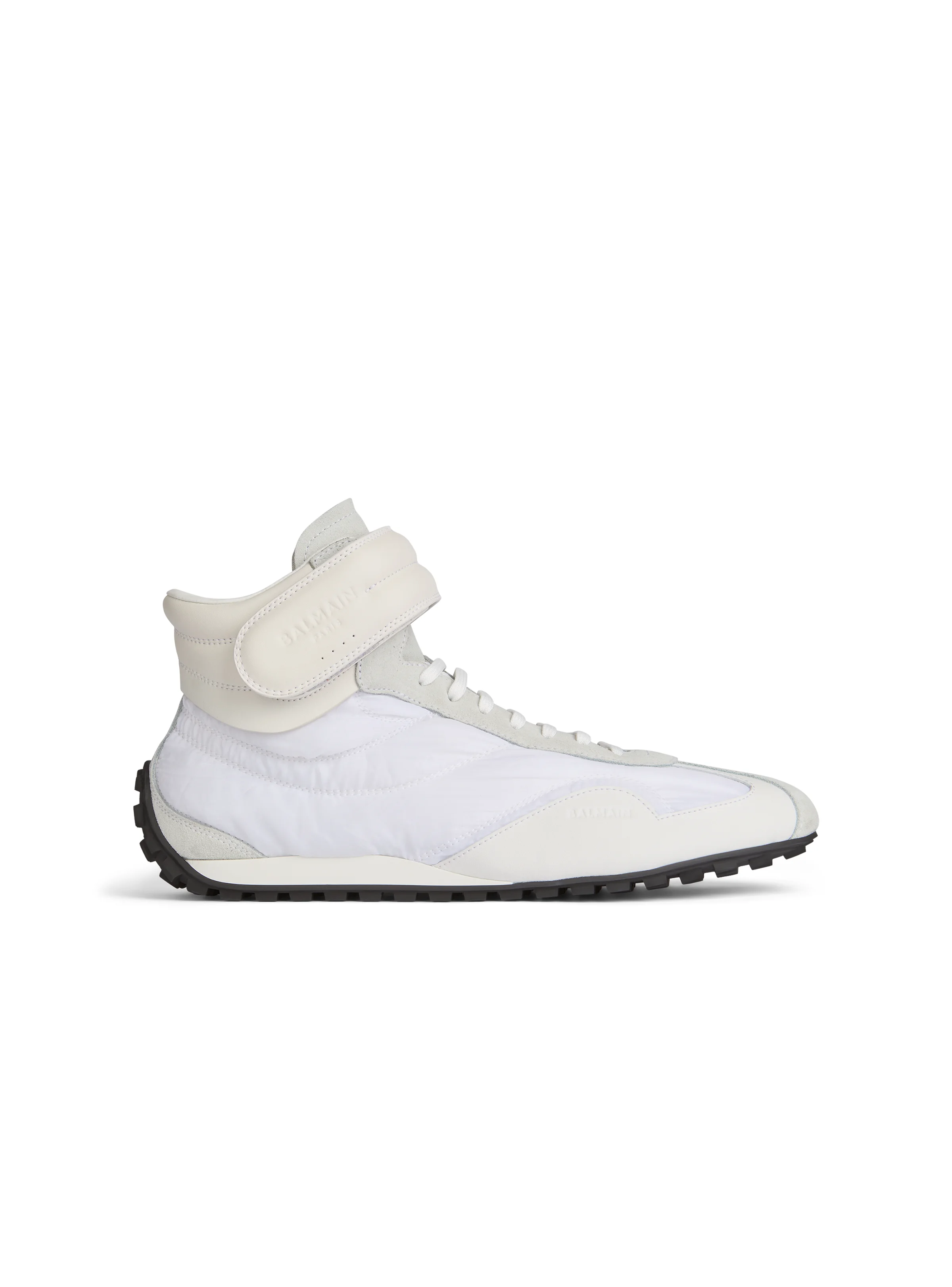 Racing Mid-Top trainers in nylon and leather - 1
