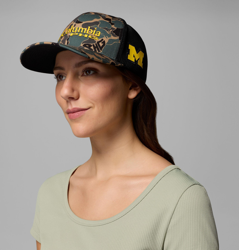 Collegiate PHG Camo Mesh Ball Cap - Michigan 5