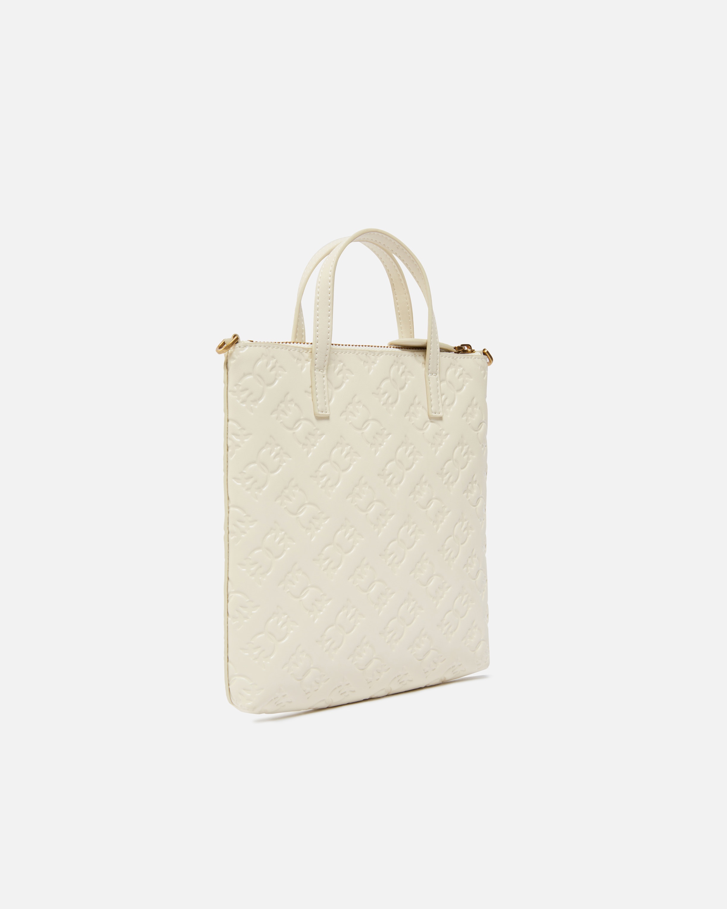 MINI SHOPPER BAG WITH MONOGRAM LOGO - 2