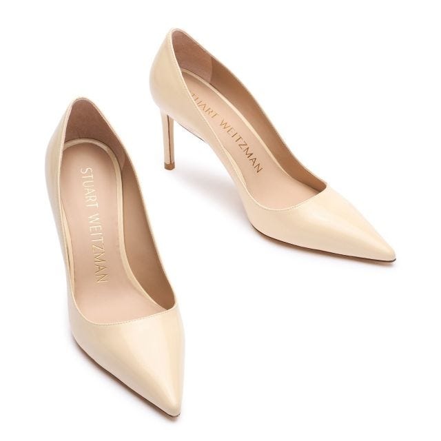 Pumps Stuart 85 alabaster - 4