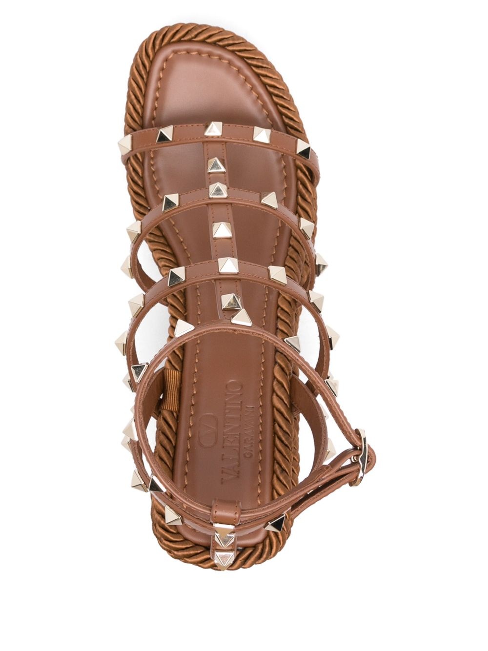 100mm Rockstud sandals - 4