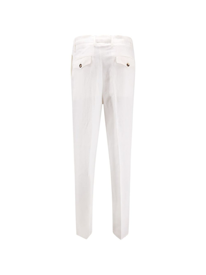 Brunello Cucinelli buttoned pleated trousers outlook
