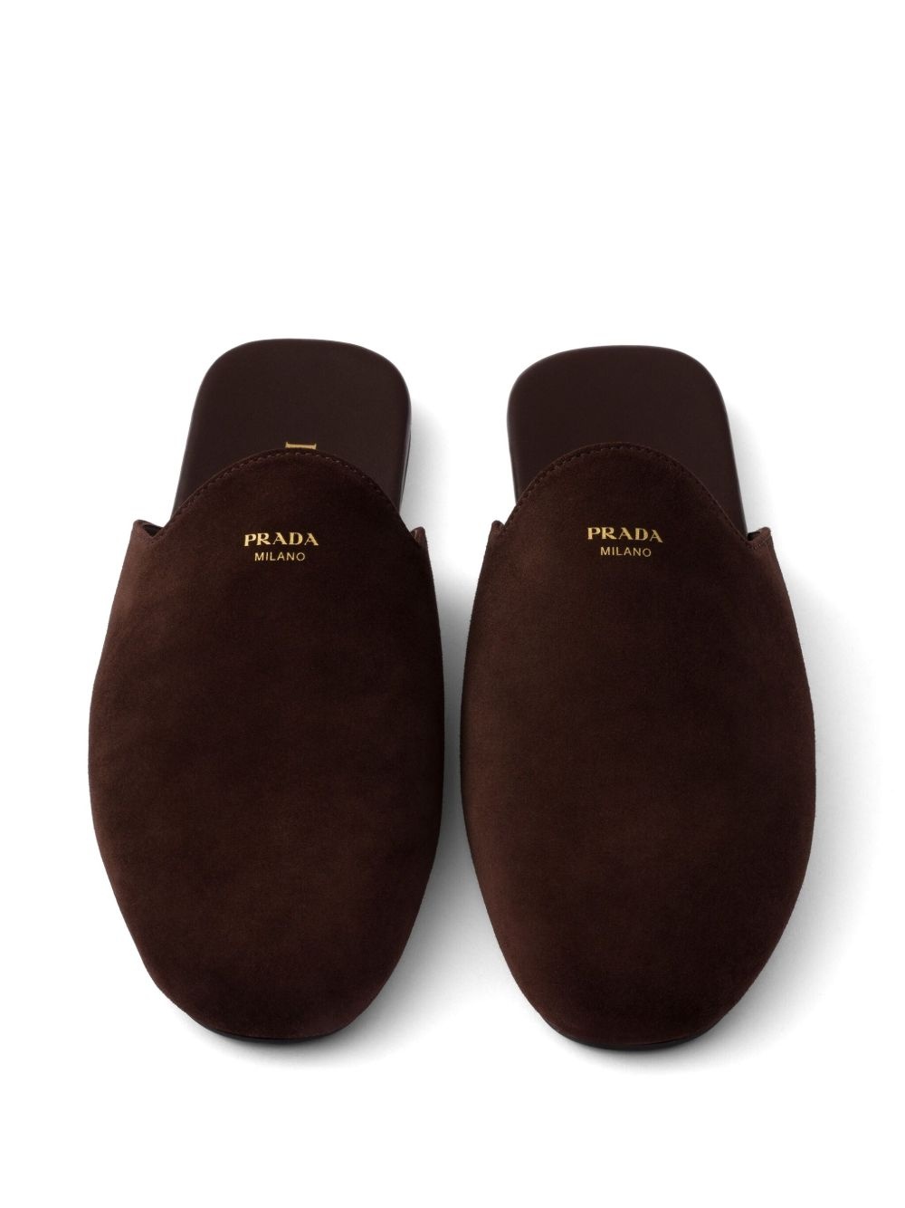 Prada suede slippers | farfetch | REVERSIBLE